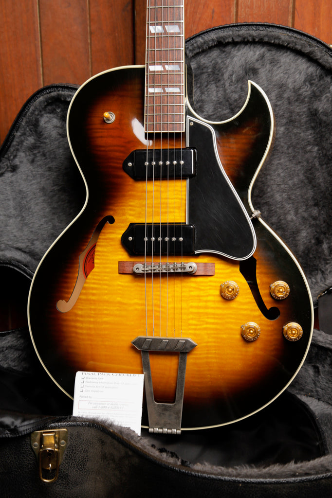 Gibson ES-175 P-90 2006 Special Edition Vintage Sunburst Hollowbody Electric Guitar Pre-Owned