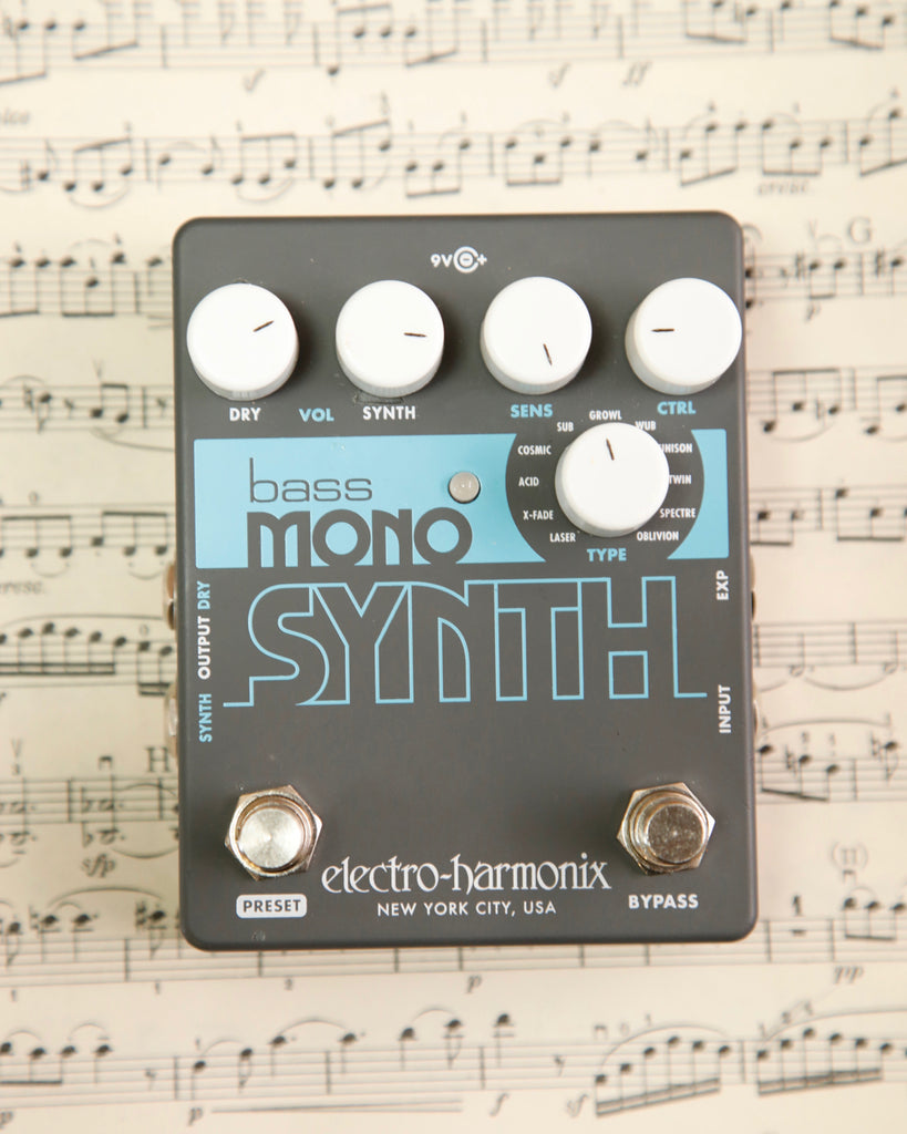 Electro-Harmonix Bass Mono Synth Pedal Pre-Owned