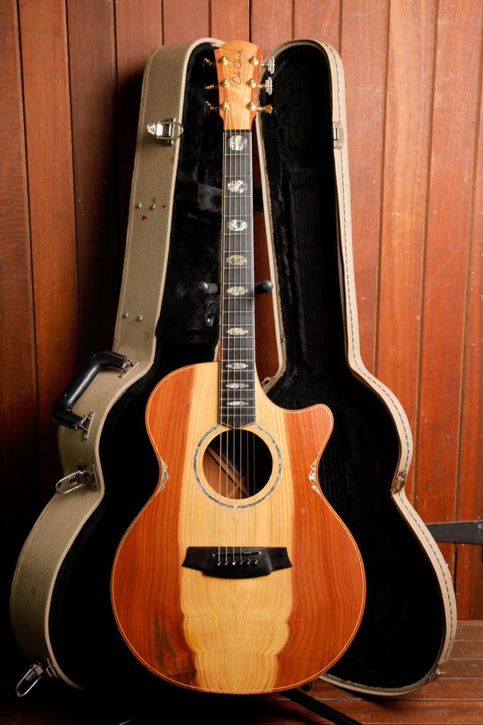 Cole Clark AN3EC-RDBL Grand Auditorium Acoustic-Electric  2018 Pre-Owned