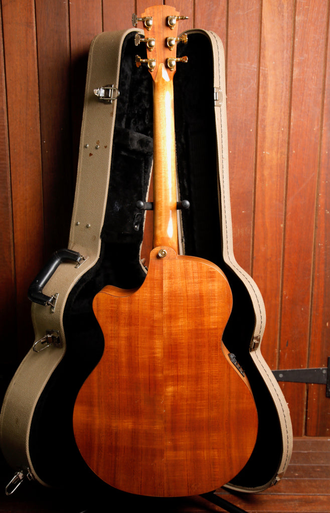 Cole Clark AN3EC-RDBL Grand Auditorium Acoustic-Electric  2018 Pre-Owned