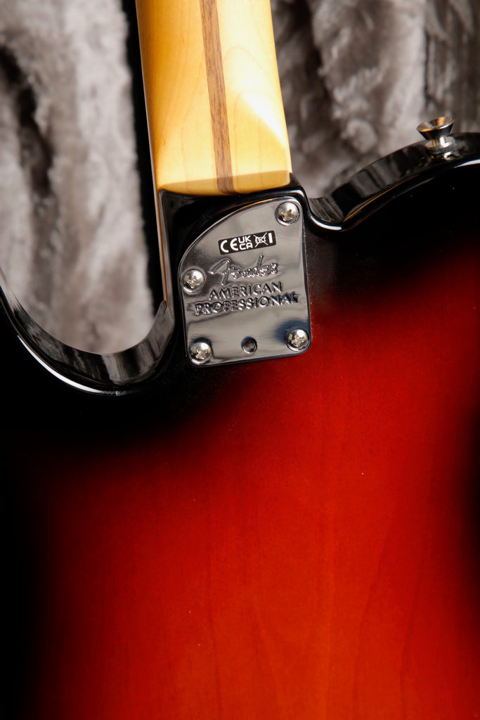 Fender American Professional Telecaster 3-Colour Sunburst Electric Guitar