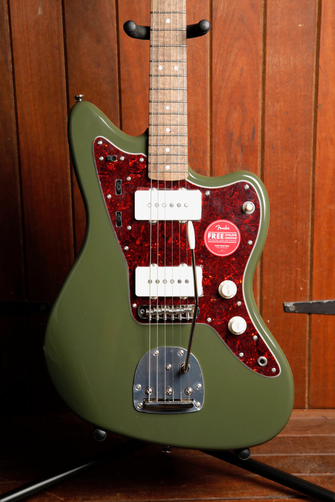 Squier FSR Classic Vibe '60s Jazzmaster Olive Electric Guitar