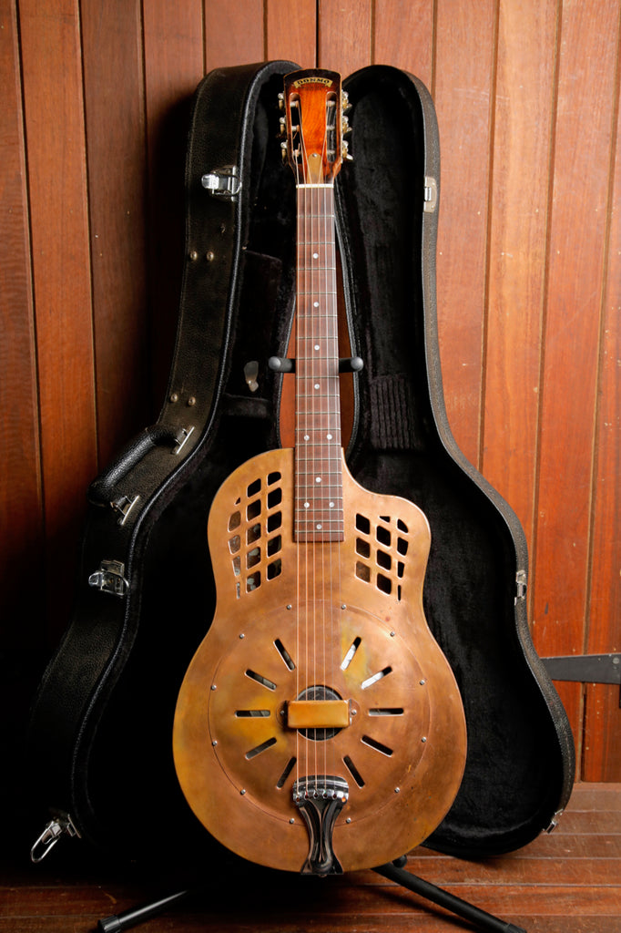 Donmo Copper Body Resonator Guitar Pre-Owned