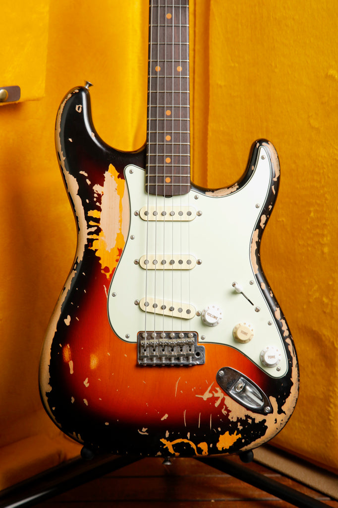 Fender Mike McCready Signature Stratocaster Road Worn 3-Color Sunburst Pre-Owned