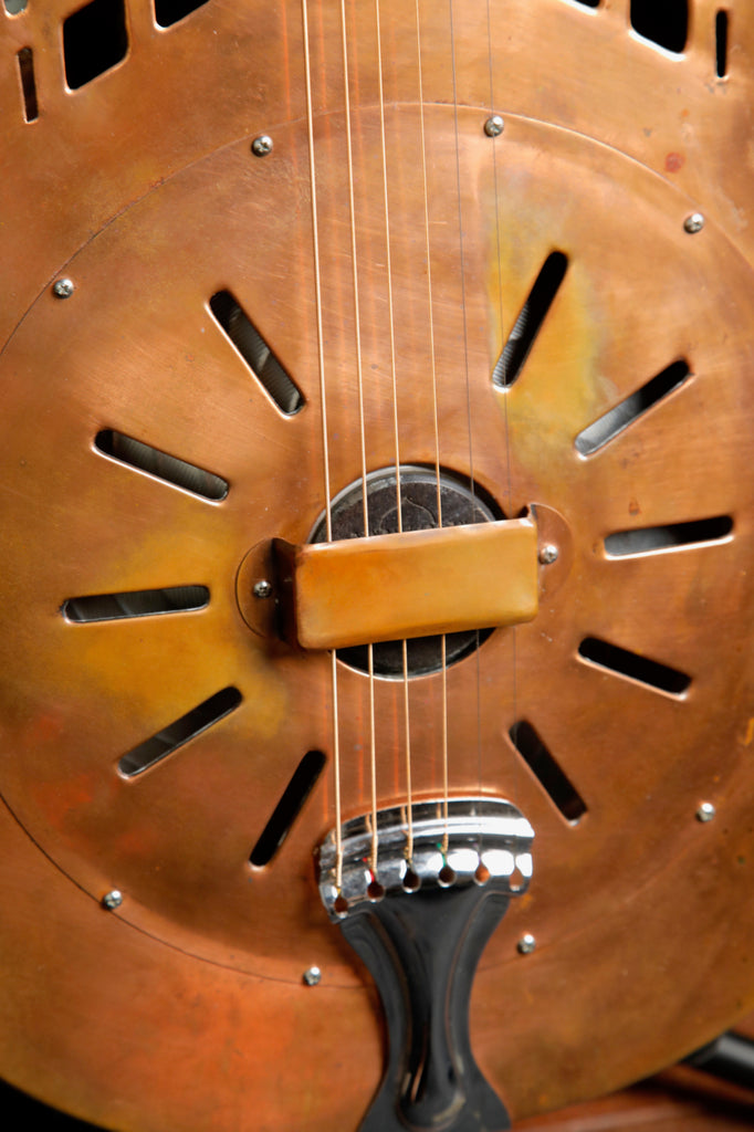 Donmo Copper Body Resonator Guitar Pre-Owned