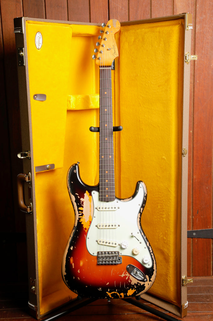 Fender Mike McCready Signature Stratocaster Road Worn 3-Color Sunburst Pre-Owned