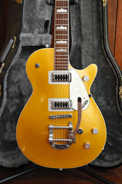 Gretsch G5438T Electromatic Pro Jet Bigsby Gold w/Hardcase 2017 Pre-Owned