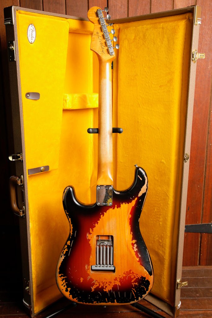 Fender Mike McCready Signature Stratocaster Road Worn 3-Color Sunburst Pre-Owned