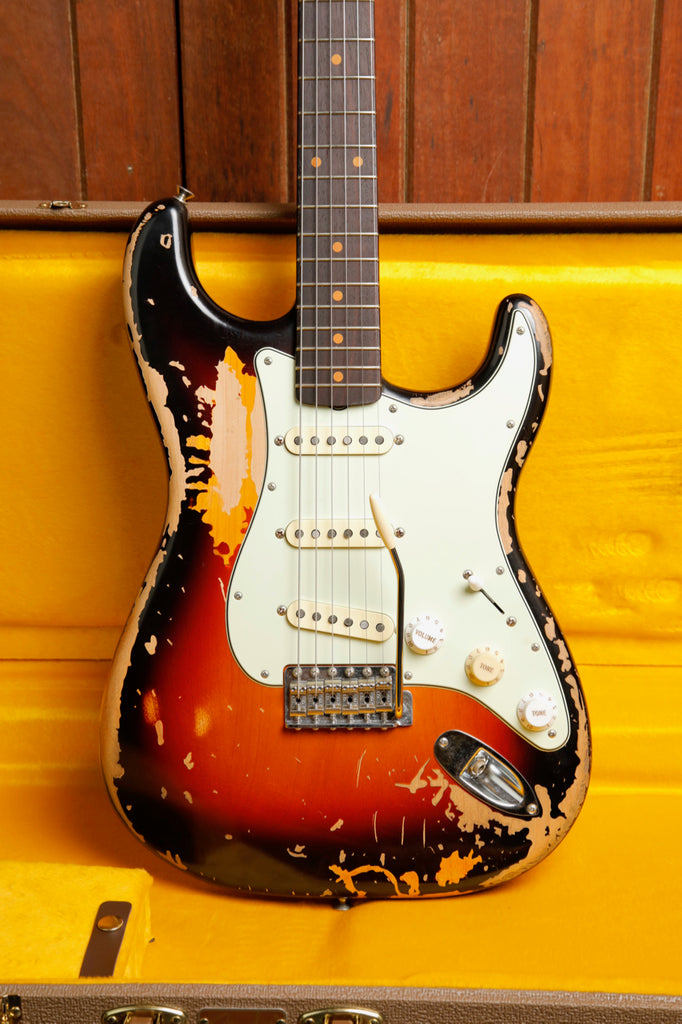 Fender Mike McCready Signature Stratocaster Road Worn 3-Color Sunburst Pre-Owned