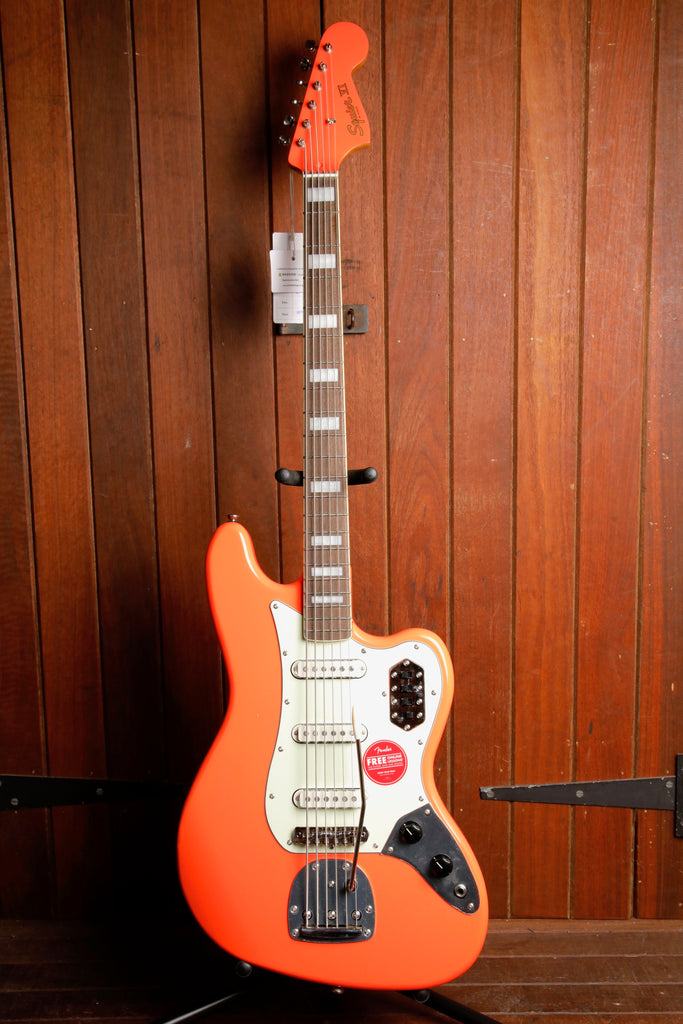 Squier FSR Classic Vibe Bass VI Tahitian Coral Bass Guitar