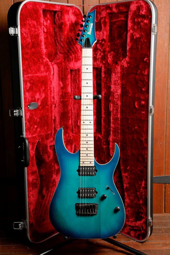 Ibanez RG652AHMFX Prestige Nebula Green Burst Electric Guitar Made in Japan Pre-Owned