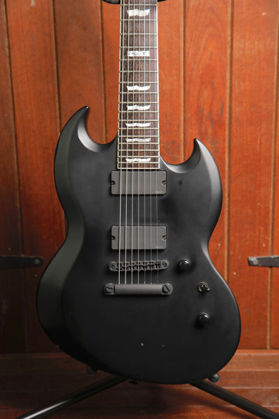 ESP LTD Viper 407 Matte Black 7-String Electric Guitar MIK 2007 Pre-Owned