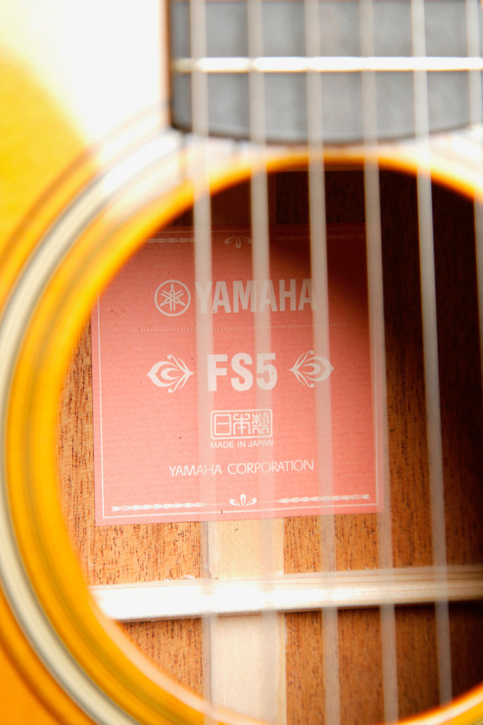 Yamaha FS5 Red Label Acoustic-Electric Guitar Made in Japan Pre-Owned