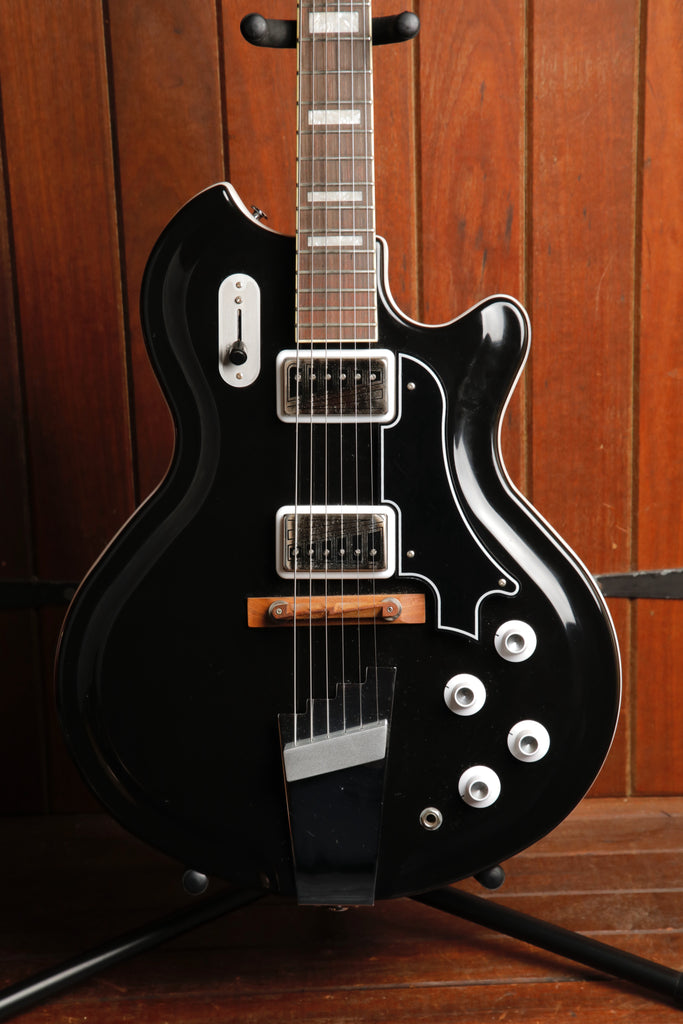 Supro 1575JB Black Holiday Black Electric Guitar Pre-Owned