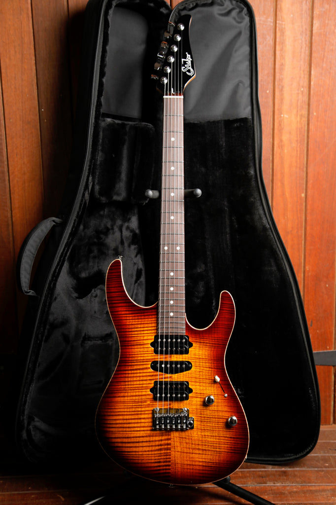 Suhr Modern Custom HSH Bengal Burst Electric Guitar