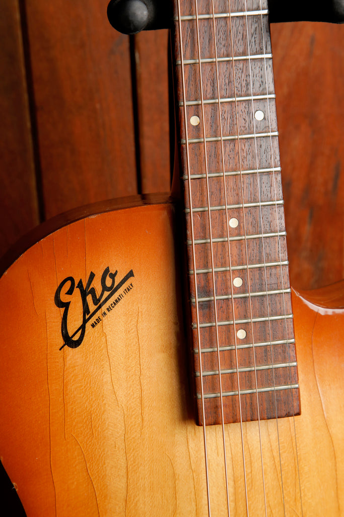 EKO Model 100 Archtop Acoustic Guitar Vintage 1960s Made in Italy Pre-Owned
