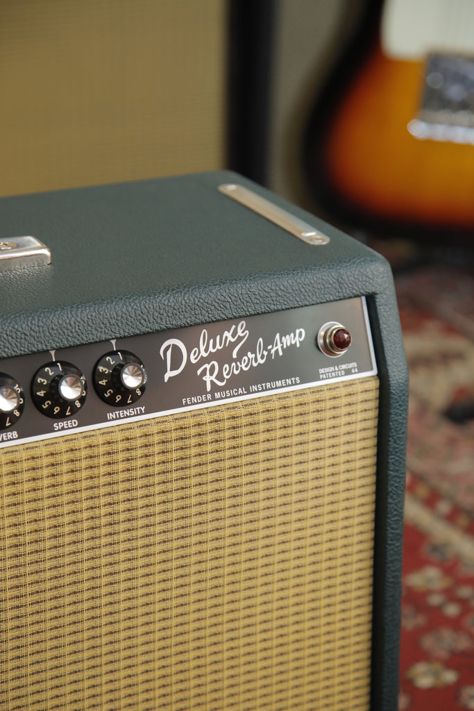 Fender FSR '65 Deluxe Reverb British Racing Green 1x12" Guitar Valve Amplifier Combo