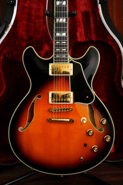 Ibanez AS2000 Artstar Semi-Hollow Brown Sunburst Electric Guitar Pre-Owned
