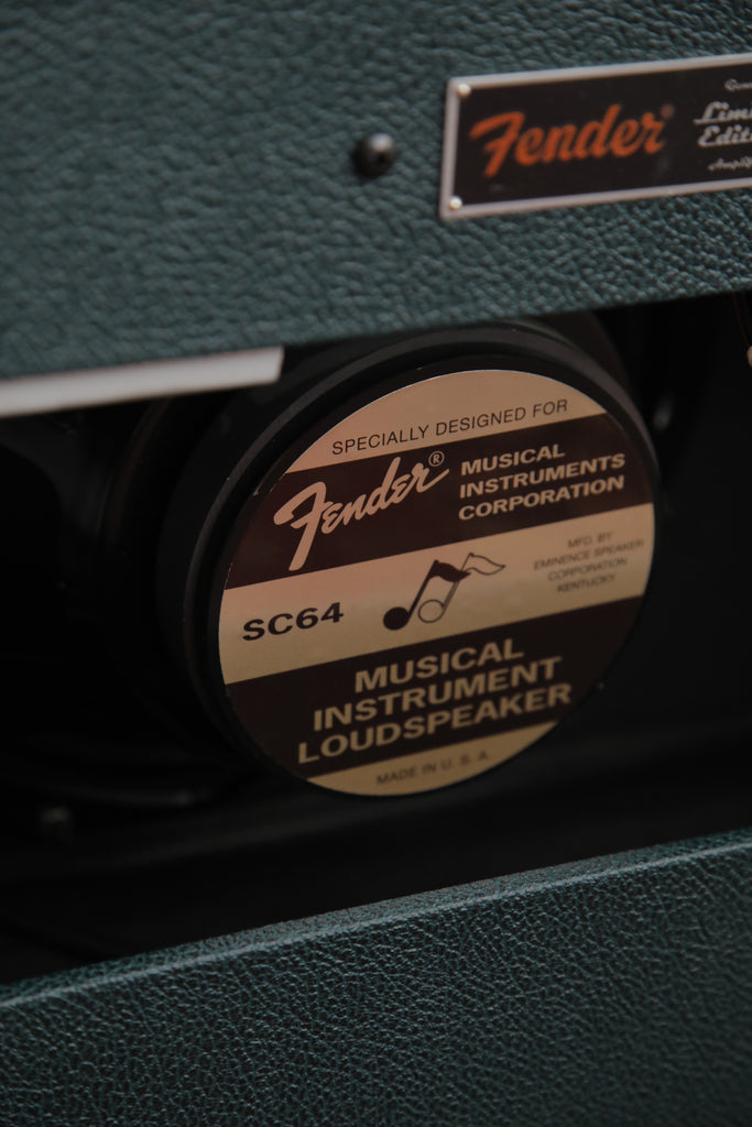 Fender FSR '65 Deluxe Reverb British Racing Green 1x12" Guitar Valve Amplifier Combo