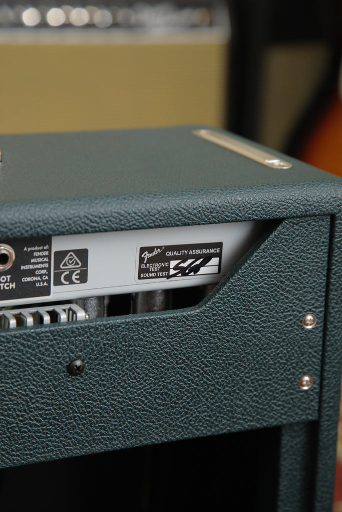 Fender FSR '65 Deluxe Reverb British Racing Green 1x12" Guitar Valve Amplifier Combo