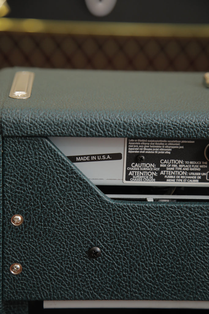 Fender FSR '65 Deluxe Reverb British Racing Green 1x12" Guitar Valve Amplifier Combo