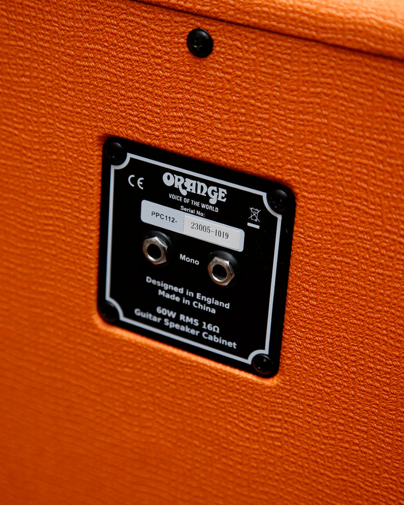 Orange PPC112 1x12" Closed Back Speaker Cabinet Pre-Owned