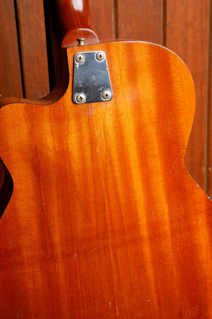 EKO Model 100 Archtop Acoustic Guitar Vintage 1960s Made in Italy Pre-Owned