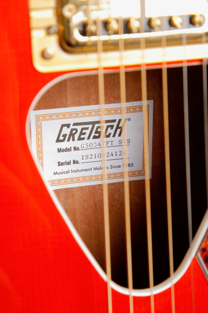 Gretsch G5034TFT Rancher Dreadnought w/Bigsby Acoustic-Electric Guitar Pre-Owned