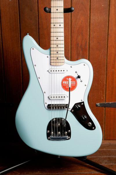 Squier FSR Affinity Jaguar Daphne Blue Electric Guitar