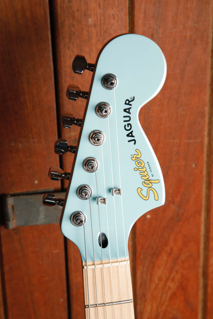 Squier FSR Affinity Jaguar Daphne Blue Electric Guitar