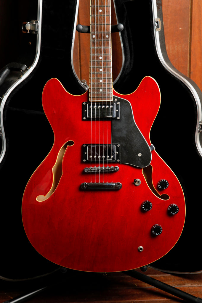 Hamer Echotone XT Semi-Hollow Cherry Red Electric Guitar Pre-Owned