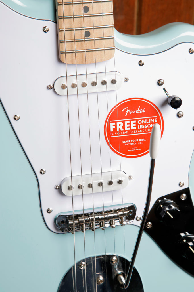 Squier FSR Affinity Jaguar Daphne Blue Electric Guitar