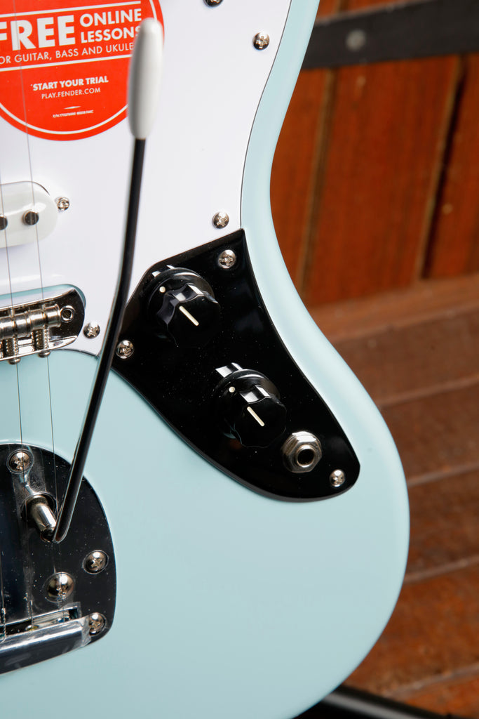 Squier FSR Affinity Jaguar Daphne Blue Electric Guitar