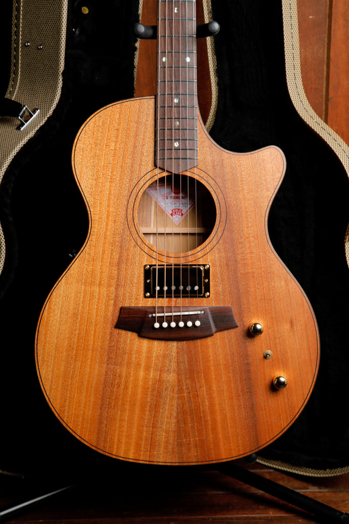 Cole Clark TL2EC-BLBLR-HUM All Blackwood Thinline Acoustic-Electric Guitar