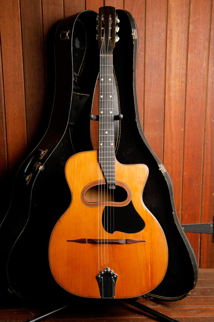French Gypsy Jazz Acoustic Guitar 1950s Pre-Owned