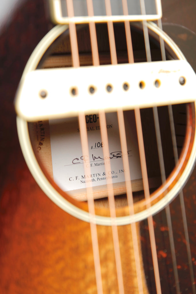 Martin CEO-9 Special Edition Curly Mango Concert Acoustic Guitar 2019 Pre-Owned