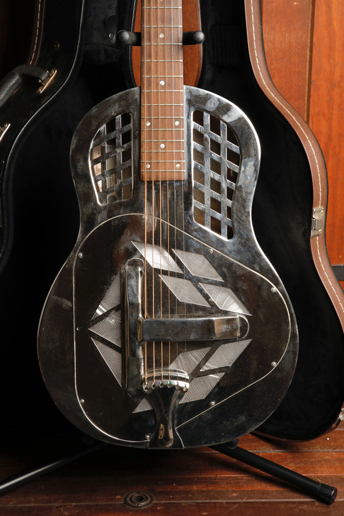 Johnson JM-991 Tricone Brass Resonator Acoustic Guitar Pre-Owned