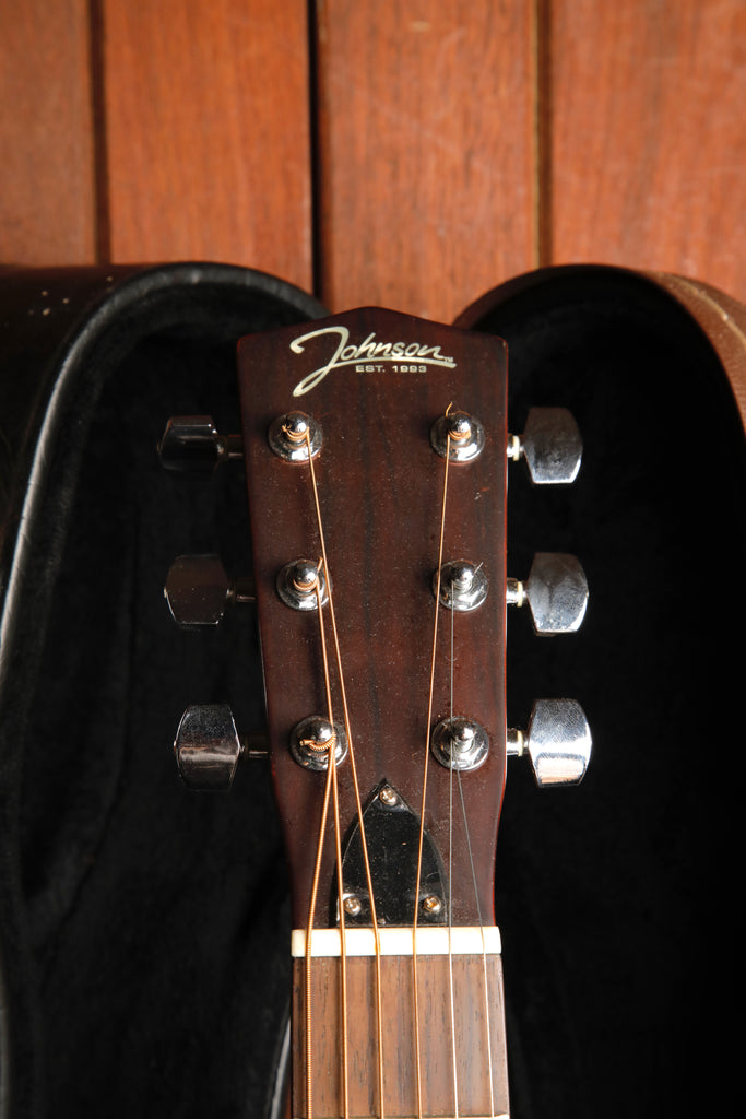 Johnson JM-991 Tricone Brass Resonator Acoustic Guitar Pre-Owned