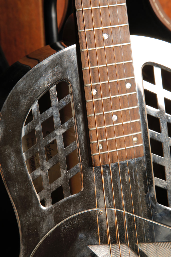 Johnson JM-991 Tricone Brass Resonator Acoustic Guitar Pre-Owned