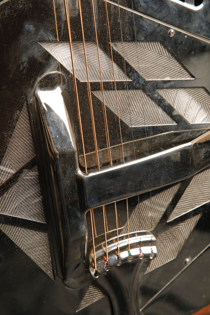 Johnson JM-991 Tricone Brass Resonator Acoustic Guitar Pre-Owned