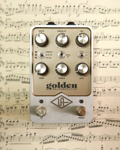 Universal Audio UAFX Golden Reverberator Pedal Pre-Owned