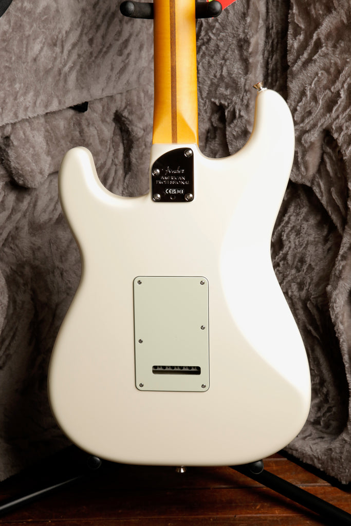 Fender American Professional Stratocaster Olympic White Electric Guitar