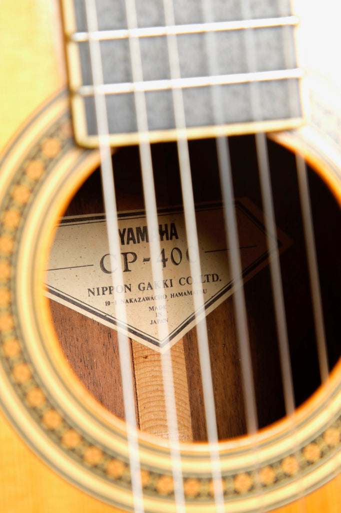 Yamaha CP-400 Vintage Classical Acoustic Guitar w/Pickup 1978 Pre-Owned