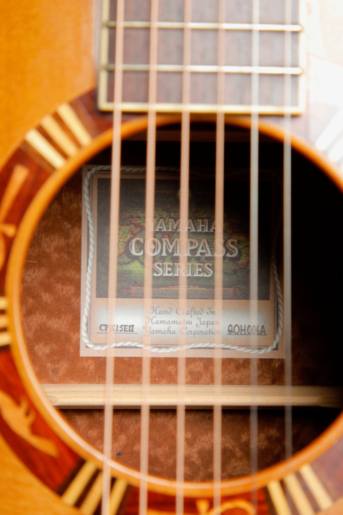 Yamaha Compass Series CPX15EII Acoustic-Electric Guitar Made In Japan Pre-Owned