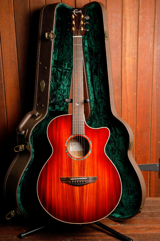 Faith Blood Moon Venus Cutaway Acoustic-Electric Guitar Pre-Owned