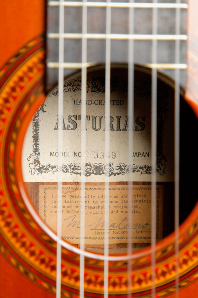 Asturias Model 3349 Classical Guitar Made In Japan Vintage Pre-Owned