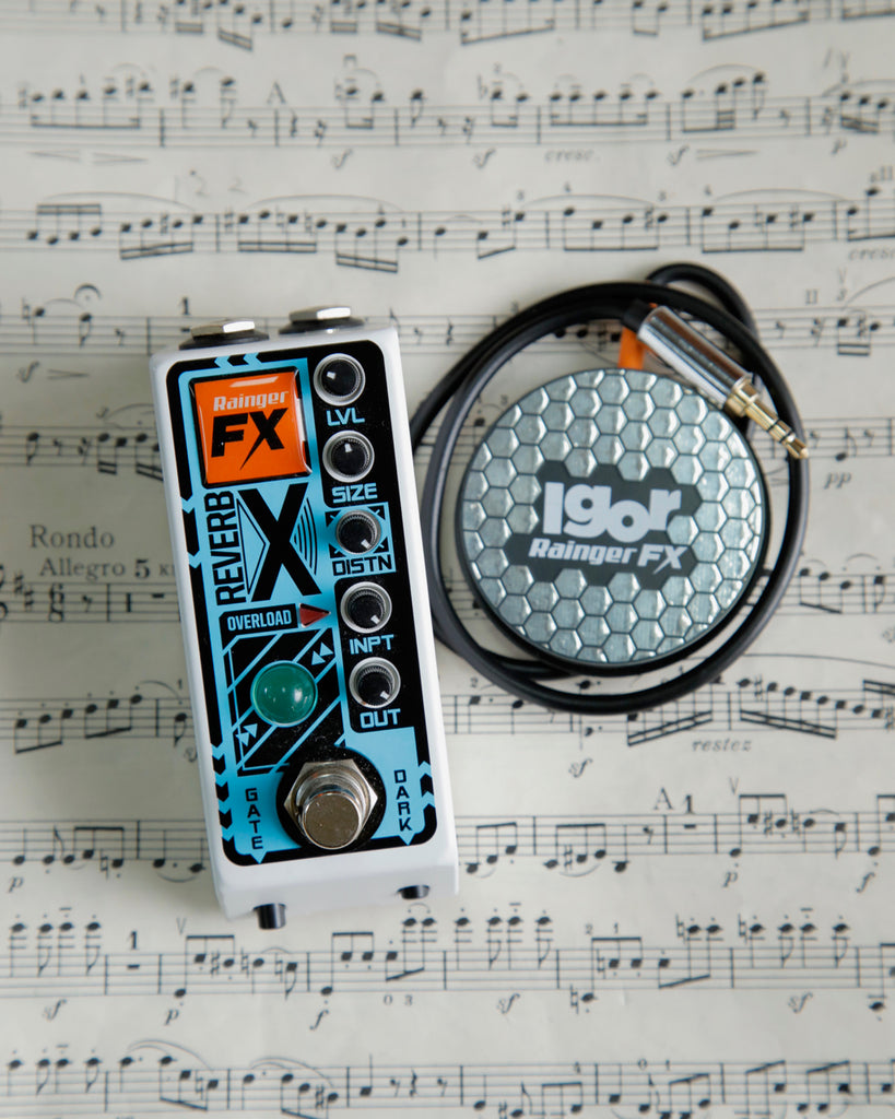 Rainger FX Reverb-X Pedal w/ Igor Pad Pre-Owned
