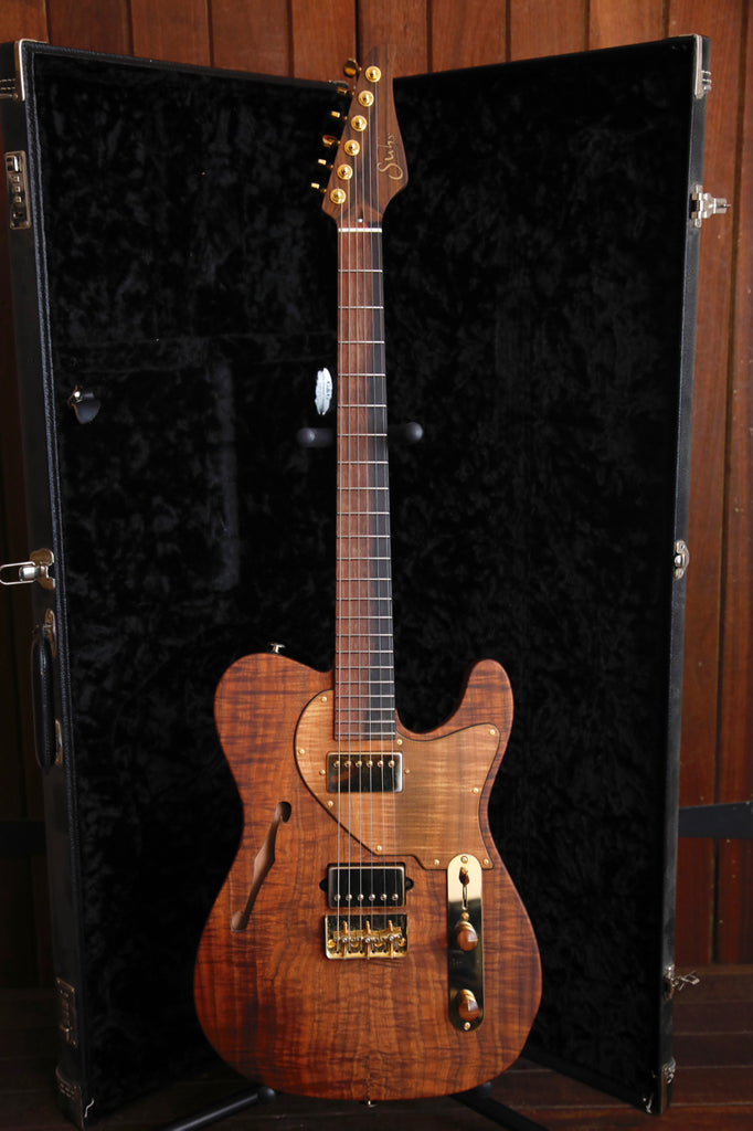 Suhr Custom Classic T Thinline Koa Top Electric Guitar Pre-Owned