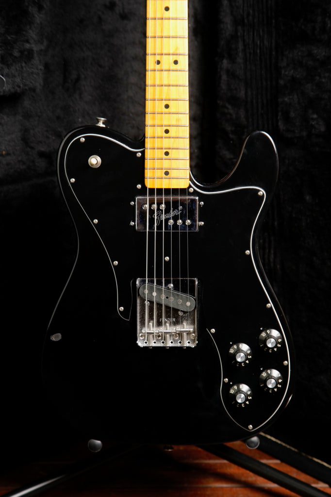 Fender American Vintage '72 Telecaster Custom Black Electric Guitar 2011 Pre-Owned
