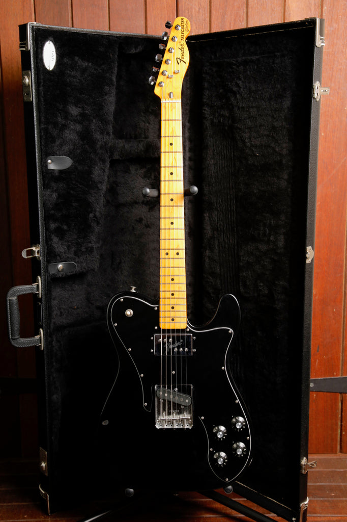 Fender American Vintage '72 Telecaster Custom Black Electric Guitar 2011 Pre-Owned